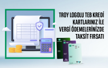 TROY Logolu TEB Kredi Kartlarınızla Vergi Ödemelerinize Faizsiz 3 Taksit!